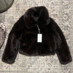 Zara Fur Coat